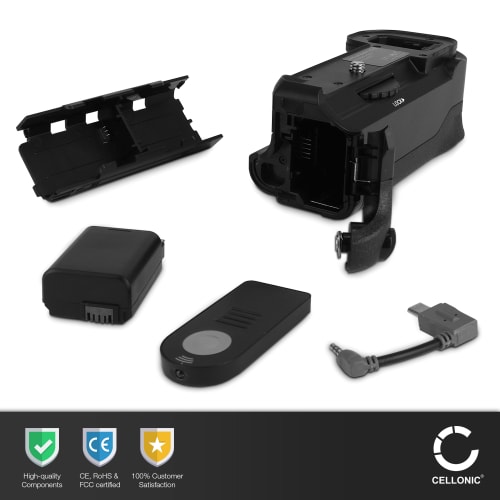 Agarre bater/ía Mango Multifuncional CELLONIC/® Sony A6300 Battery Grip Empu/ñadura Compatible con Sony ILCE-6300 /α6300 Alpha 6300 A6300 Apret/ón bateria