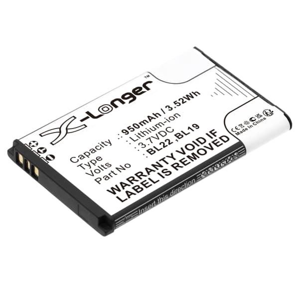 Battery for Retevis RT622, RT22, RT619, RT15, RT22S, RT19 (Retevis BL22) 950mAh 3.7v from CELLONIC Battery for Retevis RT622, RT22, RT619, RT15, RT22S, RT19 (Retevis BL22) 950mAh 3.7v from CELLONIC