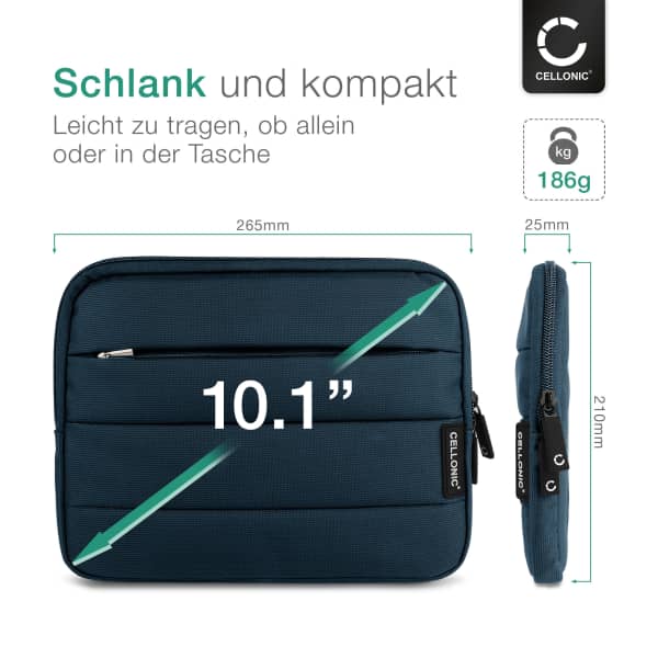 Passende Tablet-Hülle Für Kinstone 102MF (10,1 Zoll) – Schlankes Design Mit Vollem Zugriff Auf Anschlüsse & Tasten