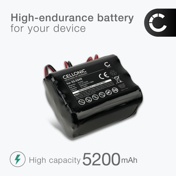 TECHTEK Batteries 5200Ah Copatible Avec [Roborock] 1C, Q7 Ax, Q7