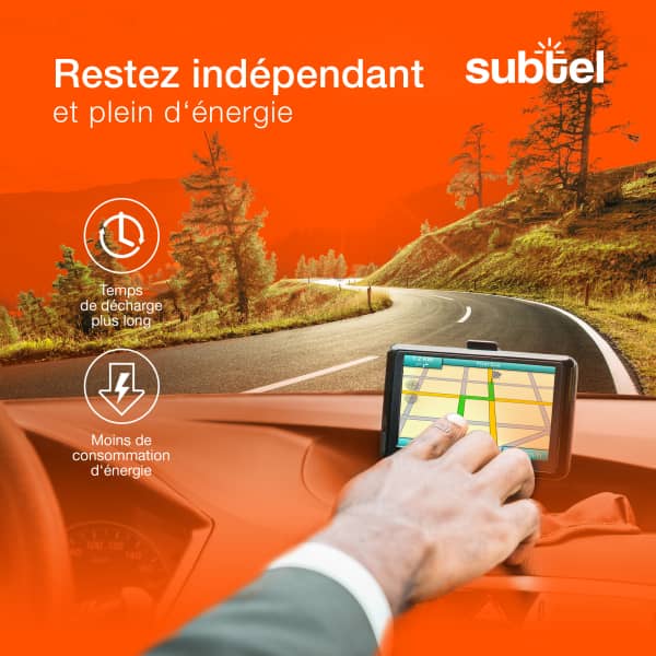 Chargeur Secteur 5V Pour GPS Mappy - Adaptateur 100-240V Avec Câble Mini USB 120cm