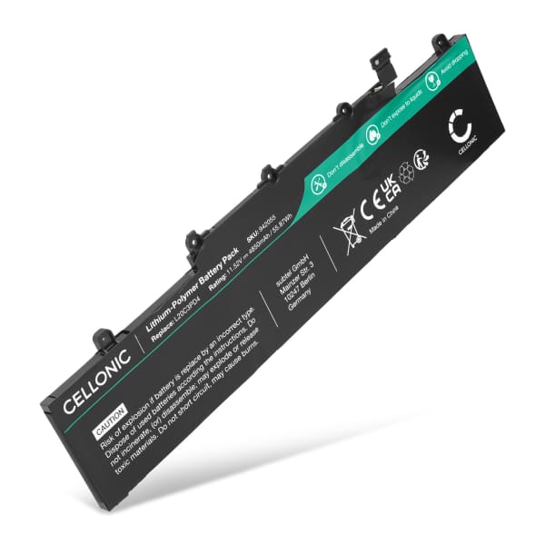 Batteria per portatile Lenovo ThinkPad E14 Gen 2, Gen 3, Gen 4 ThinkPad E15 Gen 2, Gen 3, Gen 4 ricambio per laptop 4850mAh 11.52V Batteria per portatile Lenovo ThinkPad E14 Gen 2, Gen 3, Gen 4 ThinkPad E15 Gen 2, Gen 3, Gen 4 ricambio per laptop 4850mAh 11.52V