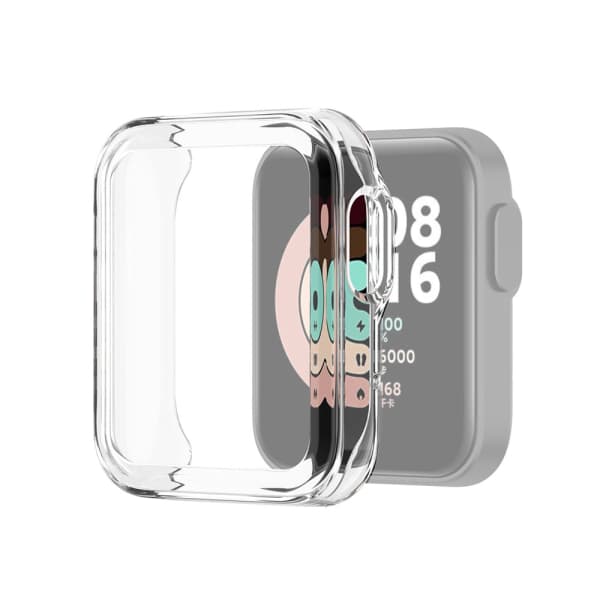 Protective Case for Xiaomi Mi Watch Lite - TPU, Crystal Clear Case Protective Case for Xiaomi Mi Watch Lite - TPU, Crystal Clear Case