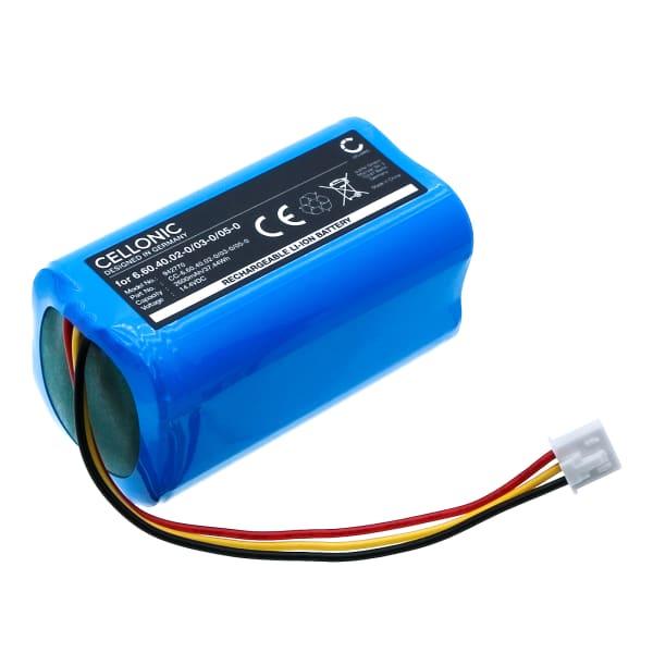 Akku imuriin Blaupunkt XBOOST, XVAC, Bluebot XEASY, AENO RC2S, RC3S, Evolveo RoboTrex H9 - 2600mAh vaihtoakku tuotemerkiltä CELLONIC Akku imuriin Blaupunkt XBOOST, XVAC, Bluebot XEASY, AENO RC2S, RC3S, Evolveo RoboTrex H9 - 2600mAh vaihtoakku tuotemerkiltä CELLONIC
