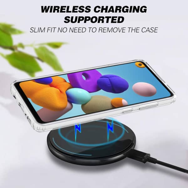 Charging Pad Galaxy A21 Wireless Charging Case Compatible
