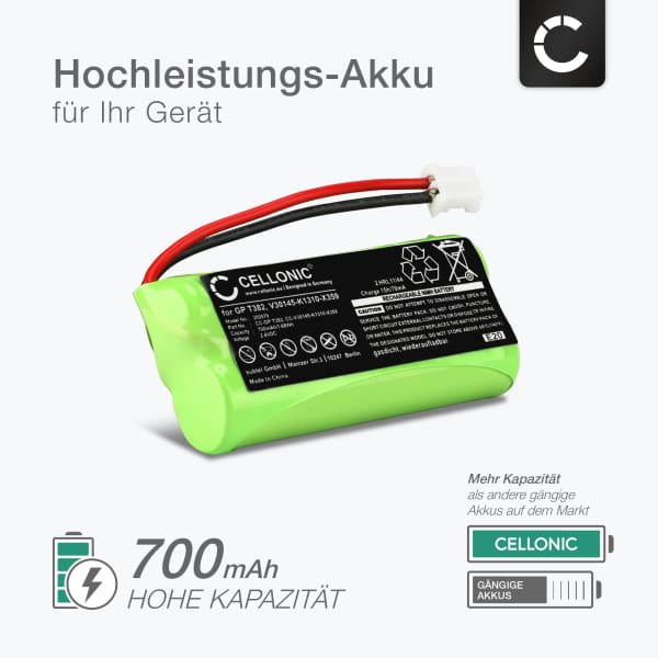 Batteria V30145-K1310-X456 Per Telefono Siemens - Foto 3