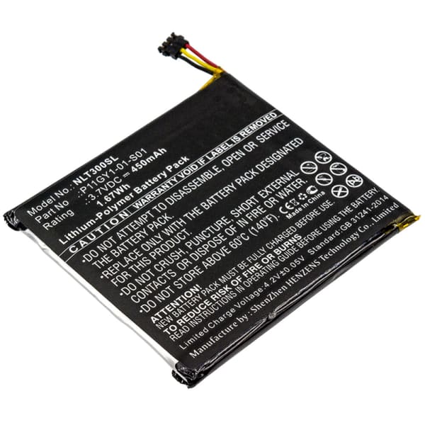 3701-0001-01 Battery for Nest Learning Thermostat T200877, T200777, T200577, T200477, T200377 450mAh Battery Replacement 3701-0001-01 Battery for Nest Learning Thermostat T200877, T200777, T200577, T200477, T200377 450mAh Battery Replacement