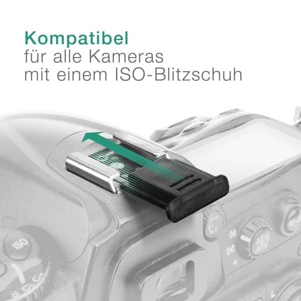 Produktbild von Universal-Blitzschuh-Abdeckkappe, 12 Mm, 10 Stück