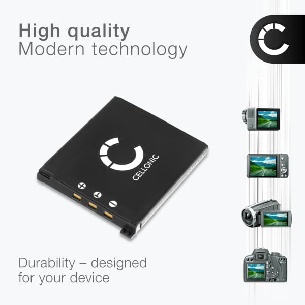 Akku kameraan Casio Exilim Z9 EX FS10 S12 Z90 Z80 S10 Z85 Z29 Z25 Z20 Z19 Z21 Z22 NP60 - NP-60 (720mAh, 3.8V) tuotemerkiltä subtel