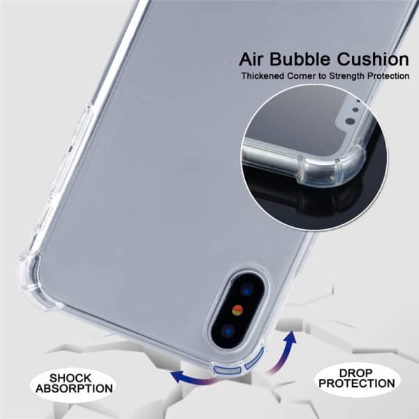 Smartphone necklace for Apple iPhone 11 Pro Max - Silicone, Crystal Clear Case