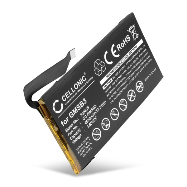 GMSB3 Battery for Google Pixel 6 Smartphone / Phone Battery Replacement - 4500mAh GMSB3 Battery for Google Pixel 6 Smartphone / Phone Battery Replacement - 4500mAh