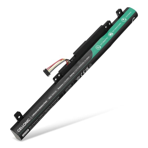 Battery for Lenovo Flex 2 14, Flex 2-14D, Flex 2-15, Flex 2-15D 7.2V 4400mAh from CELLONIC Battery for Lenovo Flex 2 14, Flex 2-14D, Flex 2-15, Flex 2-15D 7.2V 4400mAh from CELLONIC