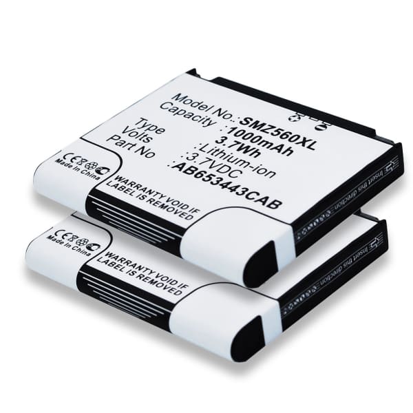 2x AB603443AA, AB603443AASTD, AB603443CA, AB603443CABSTD, AB653443CAB, AB653443CE Battery for Samsung RMC30C1, RMC30C2 1000mAh Battery Replacement AB603443AA, AB603443AASTD, AB603443CA, AB603443CABSTD, AB653443CAB, AB653443CE Remote Control Transmitter 2x AB603443AA, AB603443AASTD, AB603443CA, AB603443CABSTD, AB653443CAB, AB653443CE Battery for Samsung RMC30C1, RMC30C2 1000mAh Battery Replacement AB603443AA, AB603443AASTD, AB603443CA, AB603443CABSTD, AB653443CAB, AB653443CE Remote Control Transmitter