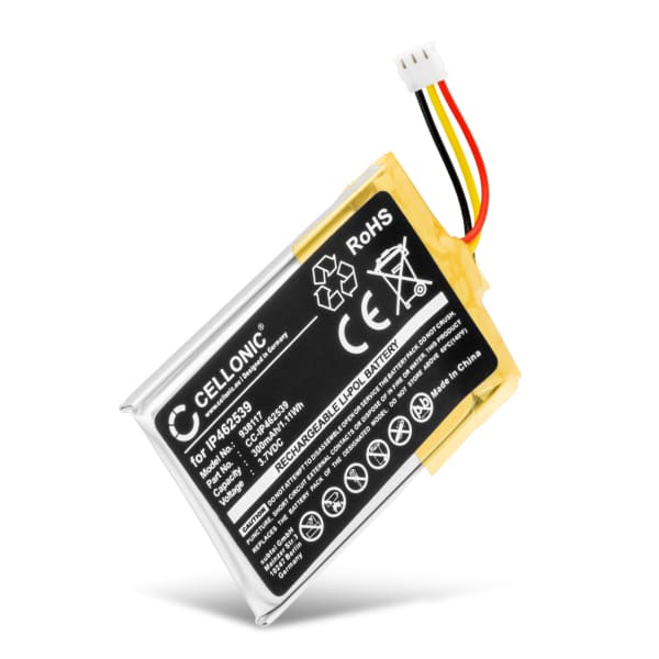 IP462539 Battery for Phonak ComPilot, ComPilot II 300mAh Headphone / Headset Battery Replacement IP462539 Battery for Phonak ComPilot, ComPilot II 300mAh Headphone / Headset Battery Replacement