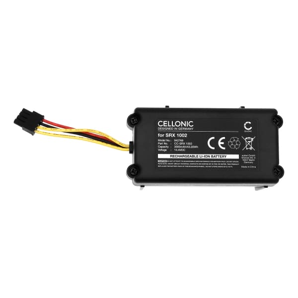Battery for Blaupunkt XSMART, XEASY, Sencor SRV 9250BK, SRV 6250, SRV 8250, SRV 9250 (Sencor SRX 1002) 3000mAh from CELLONIC