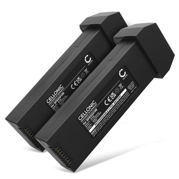 2x SF8333106 Battery for Holy Stone HS720 / HS720E 4300mAh Battery Replacement 2x SF8333106 Battery for Holy Stone HS720 / HS720E 4300mAh Battery Replacement
