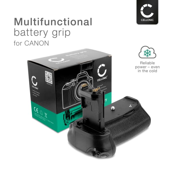 BG-E14 Battery Grip for Canon EOS 70D EOS 80D EOS 90D Cameras – Vertical Portrait Grip