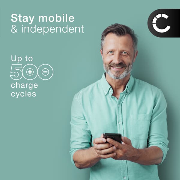 1x Battery for Motorola GP344, GP388, GP140, GP328 Plus, GP1280, GP240, GP688, EX560 XLS, EX600 XLS 7.4V 1800mAh Li Ion from CELLONIC