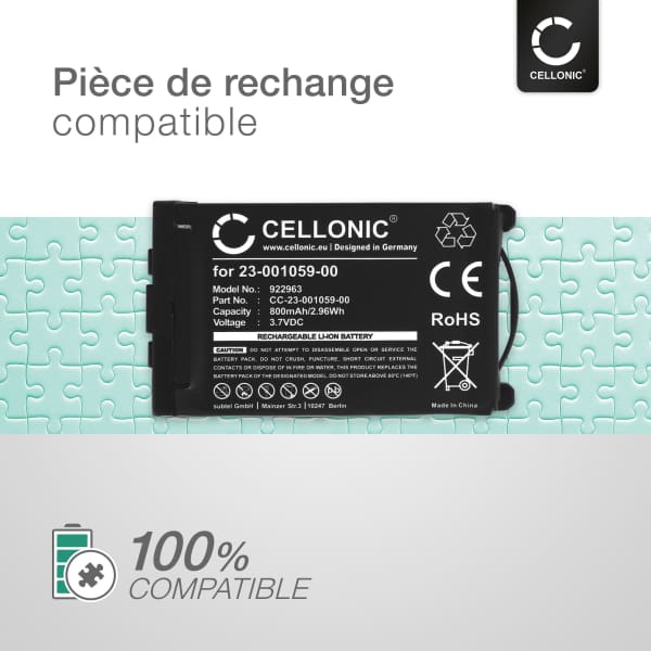 CS-AST610CL Batterie 800mAh Compatible Avec [Aastra] 600d, 610d, 612d, 620d, 622d, 630d, 632D, 650c, DTS11, Pour [Detewe] 600d, 610d, 620d, 630d, DTS11, Mobiltelefone 610, Mobiltelefone 620, 630, Pou