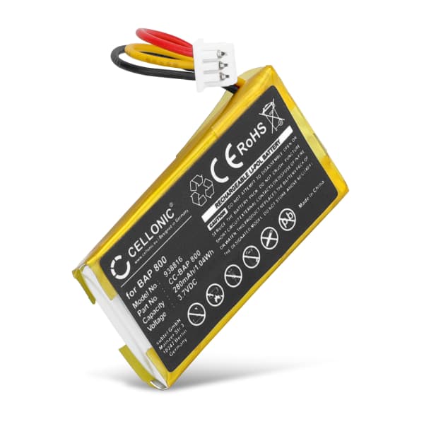 AHB571935PCT-03, BAP 800, CP-SN800 Battery for Sennheiser RS 5000, Flex 5000, Set 880 280mAh Headphone / Headset Battery Replacement AHB571935PCT-03, BAP 800, CP-SN800 Battery for Sennheiser RS 5000, Flex 5000, Set 880 280mAh Headphone / Headset Battery Replacement