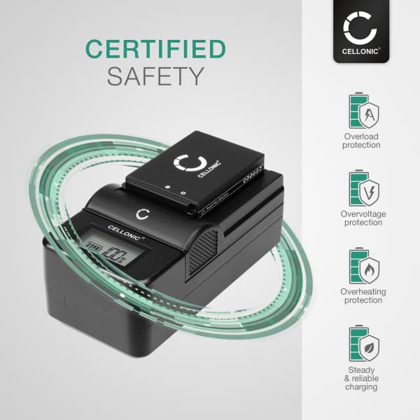 2X Batterie En-EL8 Compatible Avec Nikon Coolpix P1, P2 / S1, S2, S3, S5, S6, S7, S7C, S8, S9, S50c, S51, S51c, S52, S52c