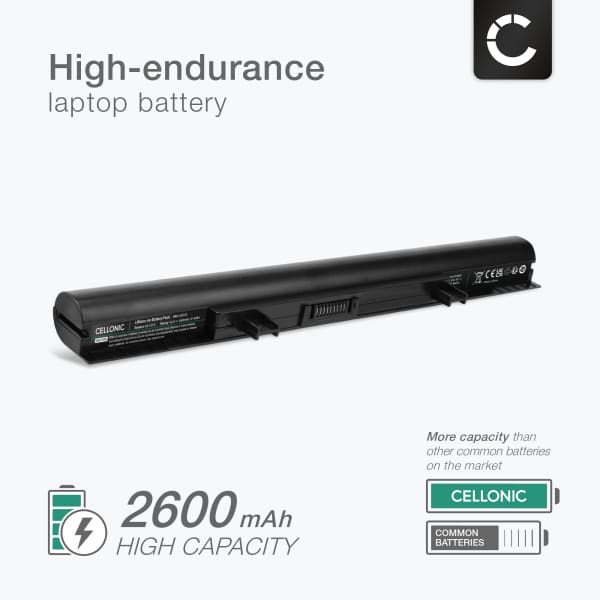 1x Akku tietokoneeseen Medion Akoya E6416, E6412T, E6415, P6661, E6418, E6422, P6670, E6421, E6411, E6417 - 14.4V 2600mAh tuotemerkiltä CELLONIC