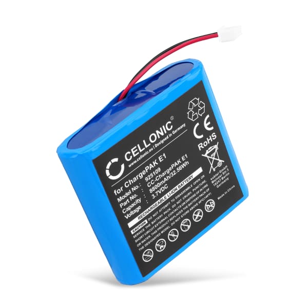 Batterie ChargePAK E1, VL-60924 8800mAh pour radio PURE Evoke 1S / 2S / Flow / Mio / Sensia / Verona Batterie ChargePAK E1, VL-60924 8800mAh pour radio PURE Evoke 1S / 2S / Flow / Mio / Sensia / Verona