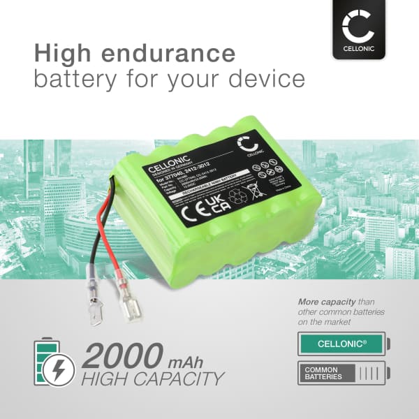 2412-3012 Battery for Roto RT2-SF G1 / RT1-SF G1 / DS1000, DS1000S 2000mAh Battery Replacement 2412-3012