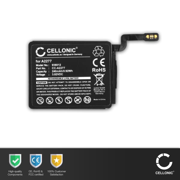 A2277 Battery for Watch 40mm Watch 40mm