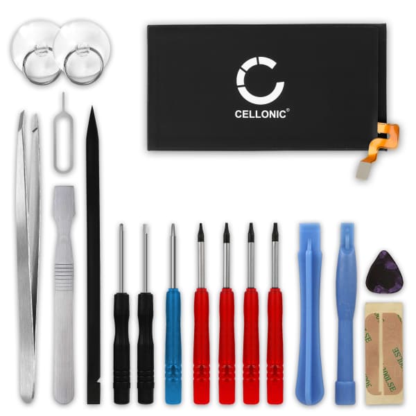 Batteria CELLONIC TLp035B1 per BlackBerry KEY2 Ricambio da 3300mAh + Set di strumento Sostituzione facile con utensili adatti e duraturi Batteria CELLONIC TLp035B1 per BlackBerry KEY2 Ricambio da 3300mAh + Set di strumento Sostituzione facile con utensili adatti e duraturi