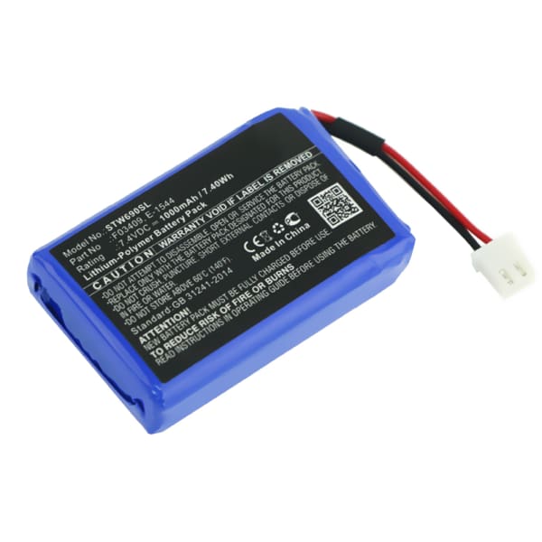 E-1544, F03409 Battery for Satlink WS-6906 / WS-6908 / WS-6909 / WS-6912 / WS-6932 / WS-6933 1000mAh Battery Replacement E-1544, F03409 E-1544, F03409 Battery for Satlink WS-6906 / WS-6908 / WS-6909 / WS-6912 / WS-6932 / WS-6933 1000mAh Battery Replacement E-1544, F03409