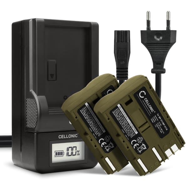 2x BP-511-512 514 BP508 Camera Battery + Charger Set for Canon EOS 5D EOS 50D EOS 40D EOS 30D 300D EOS 20D EOS 10D PowerShot G3 G5 G1 1600mAh Replacement Battery CB-5L LCD Smart Charger 2x BP-511-512 514 BP508 Camera Battery + Charger Set for Canon EOS 5D EOS 50D EOS 40D EOS 30D 300D EOS 20D EOS 10D PowerShot G3 G5 G1 1600mAh Replacement Battery CB-5L LCD Smart Charger