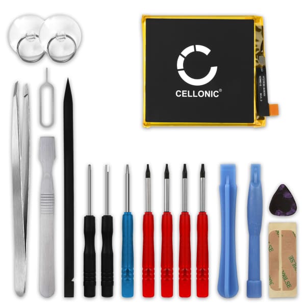 CELLONIC Phone Battery Replacement for Blackview BV8000 + 17-Tool Phone Repair Kit - V636468P 4100mAh CELLONIC Phone Battery Replacement for Blackview BV8000 + 17-Tool Phone Repair Kit - V636468P 4100mAh