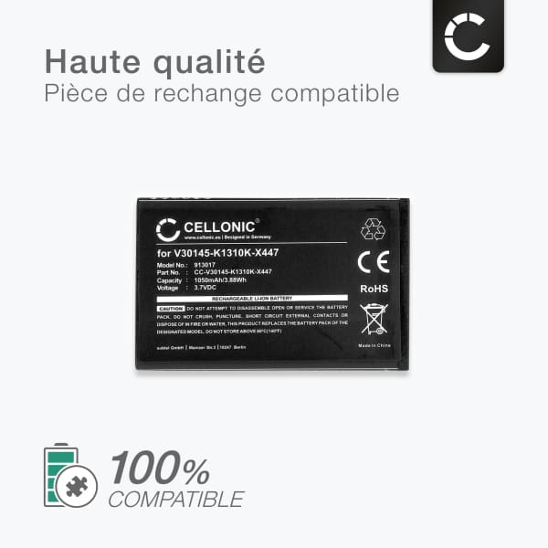 BATTERIA PER SIEMENS Gigaset SL910 SL910A SL910H Sostituita V30145 - Foto 11