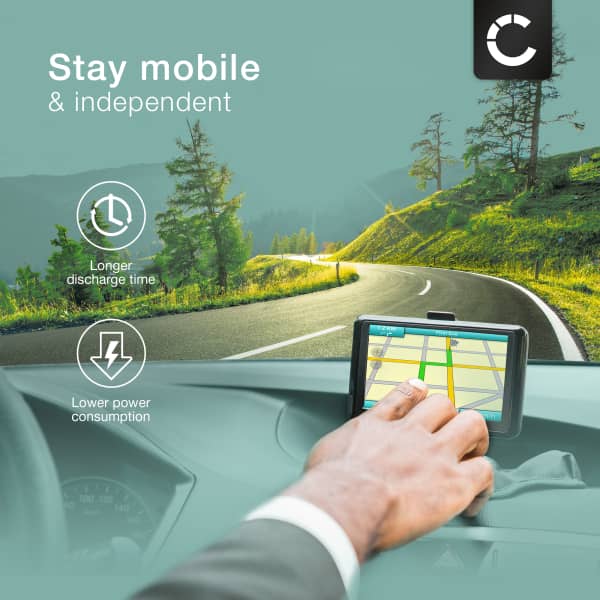 Garmin DriveAssist 51 LMT-S vaihtoakku tuotemerkiltä subtel. 750mAh navigaattorin akku