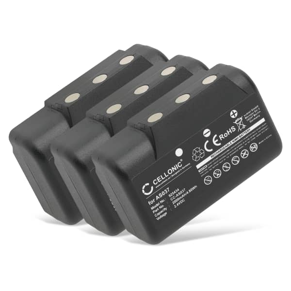 3x AS037 Battery for IMET BE5000, IMET I060-AS037 2000mAh Battery Replacement AS037 Remote Control Transmitter 3x AS037 Battery for IMET BE5000, IMET I060-AS037 2000mAh Battery Replacement AS037 Remote Control Transmitter