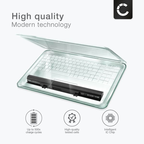 1x Akku tietokoneeseen Medion Akoya E6416, E6412T, E6415, P6661, E6418, E6422, P6670, E6421, E6411, E6417 - 14.4V 2600mAh tuotemerkiltä CELLONIC