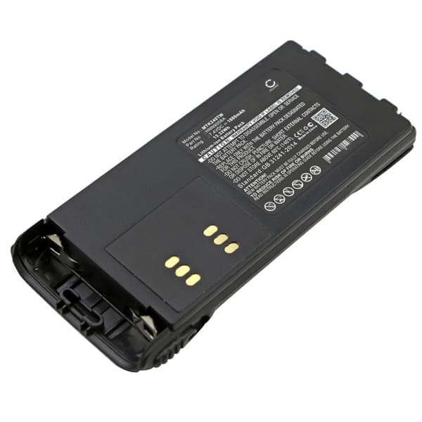 PMNN4151AR, HNN9008A Battery for Motorola GP340, GP360, GP380, GP320, GP328, GP330, GP140 1800mAh Battery Replacement PMNN4151AR, HNN9008A PMNN4151AR, HNN9008A Battery for Motorola GP340, GP360, GP380, GP320, GP328, GP330, GP140 1800mAh Battery Replacement PMNN4151AR, HNN9008A