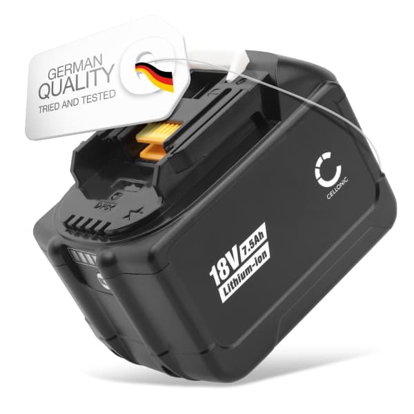 Akku työkaluun Makita Sähkötyökalut LXT 18V 7500mAh Litiumionit tuotemerkiltä CELLONIC Akku työkaluun Makita Sähkötyökalut LXT 18V 7500mAh Litiumionit tuotemerkiltä CELLONIC