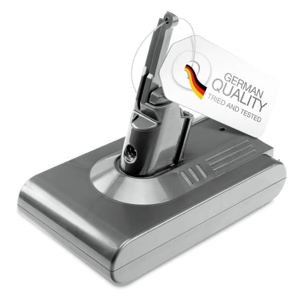 Battery for Dyson V8, V8 Absolute, V8 Animal, V8 Animal Exclusive, V8 Fluffy, SV10 (Dyson 215681, VE6) 3000mAh - Type B - from CELLONIC Battery for Dyson V8, V8 Absolute, V8 Animal, V8 Animal Exclusive, V8 Fluffy, SV10 (Dyson 215681, VE6) 3000mAh - Type B - from CELLONIC