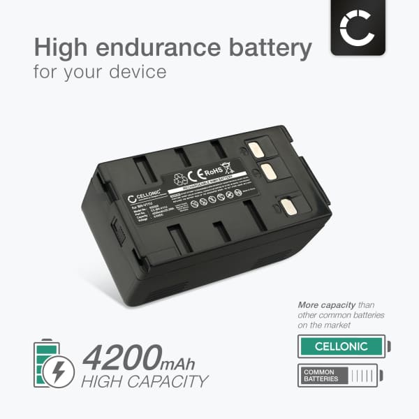 2x Akku kameraan Panasonic 	RCA BB700 - BN-V11U PV-BP15 (4200mAh, 6V) tuotemerkiltä subtel