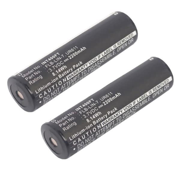 2x FLB-LIN-7 Battery for Inova T4 (2005, 2006) / UR611, Streamlight 68792 Light / Lamp / Torch / Headlamp Battery Replacement - 2200mAh 2x FLB-LIN-7 Battery for Inova T4 (2005, 2006) / UR611, Streamlight 68792 Light / Lamp / Torch / Headlamp Battery Replacement - 2200mAh