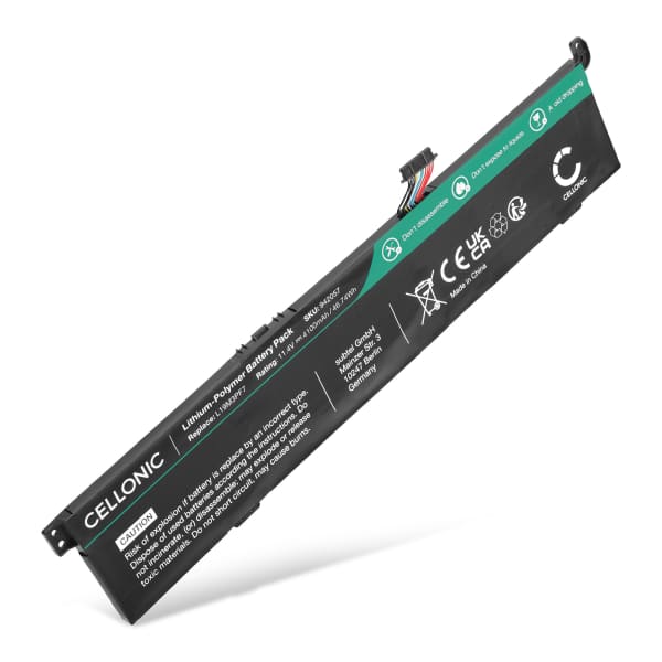 Battery for Lenovo IdeaPad Gaming 3, ThinkBook 15p Gen 1, IdeaPad Creator 5 15IMH05, L19M3PF7, L19D3PF4, L19M3PD9 11.4V 4100mAh from CELLONIC Battery for Lenovo IdeaPad Gaming 3, ThinkBook 15p Gen 1, IdeaPad Creator 5 15IMH05, L19M3PF7, L19D3PF4, L19M3PD9 11.4V 4100mAh from CELLONIC