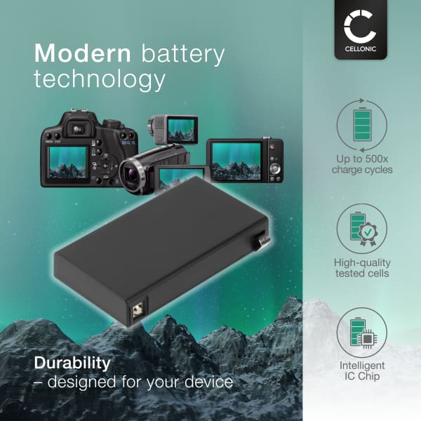 Akku kameraan Spypoint LINK-S-DARK, Spypoint SOLAR-DARK, Spypoint Bloc Pile - LIT-09 (1900mAh, 7.4V) tuotemerkiltä CELLONIC