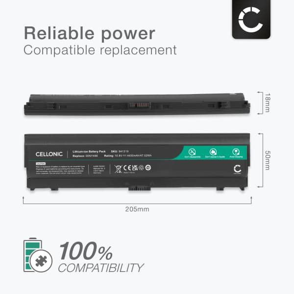 Akku läppäriin Lenovo ThinkPad L560 Series, vaihtoakun kapasiteetti on 4400mAh, laadukas, pitkäikäinen ja turvallinen