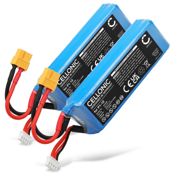 2x P1-12 Battery for DJI FC40 / Phantom 1 2200mAh Battery Replacement 2x P1-12 Battery for DJI FC40 / Phantom 1 2200mAh Battery Replacement
