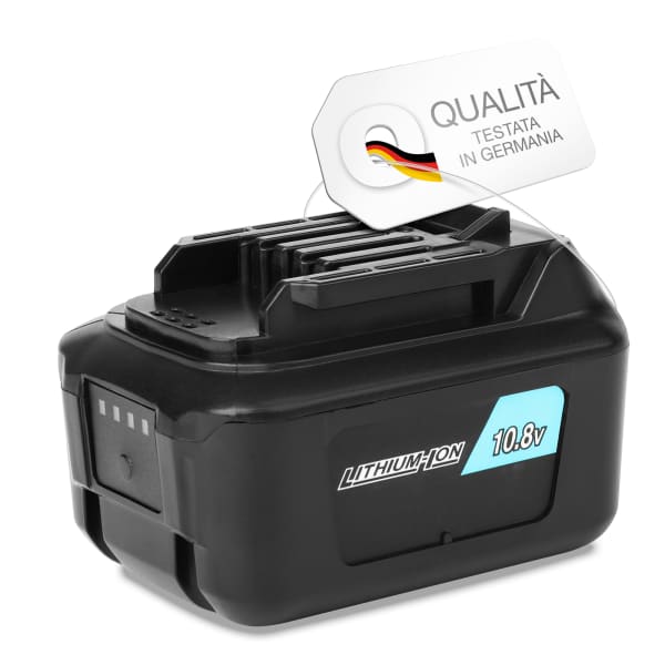 Batteria per Makita DMR107, DMR110, DT03, DF333DSAE, HP333DSAX1, DF333DSAE, DMR108, HS301DZ, SK105DZ, DF331D, MP100DZ (BL1021B, BL1041B , BL1040B, BL1015, BL1016) 4Ah 10.8V Li Ion marca CELLONIC Batteria per Makita DMR107, DMR110, DT03, DF333DSAE, HP333DSAX1, DF333DSAE, DMR108, HS301DZ, SK105DZ, DF331D, MP100DZ (BL1021B, BL1041B , BL1040B, BL1015, BL1016) 4Ah 10.8V Li Ion marca CELLONIC