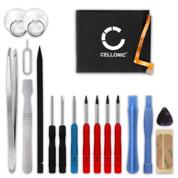 CELLONIC Phone Battery Replacement for Nokia 9 PureView + 17-Tool Phone Repair Kit - HE354 3250mAh CELLONIC Phone Battery Replacement for Nokia 9 PureView + 17-Tool Phone Repair Kit - HE354 3250mAh