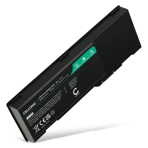 Battery for Dell Precision M6500, M6400, Dell Inspiron 6400, E1505, 1501, Vostro 1000, Latitude 131L, HK421, PR002, KD476 11.1V 6600mAh from CELLONIC Battery for Dell Precision M6500, M6400, Dell Inspiron 6400, E1505, 1501, Vostro 1000, Latitude 131L, HK421, PR002, KD476 11.1V 6600mAh from CELLONIC