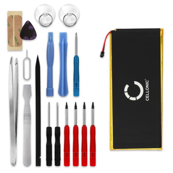 Batteria CELLONIC HG30 per Motorola Moto G5s / G6 Ricambio da 2700mAh + Set di strumento Sostituzione facile con utensili adatti e duraturi Batteria CELLONIC HG30 per Motorola Moto G5s / G6 Ricambio da 2700mAh + Set di strumento Sostituzione facile con utensili adatti e duraturi
